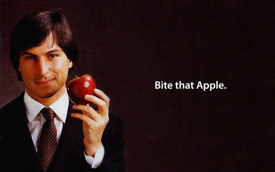 стив и яблоко логотип компании apple